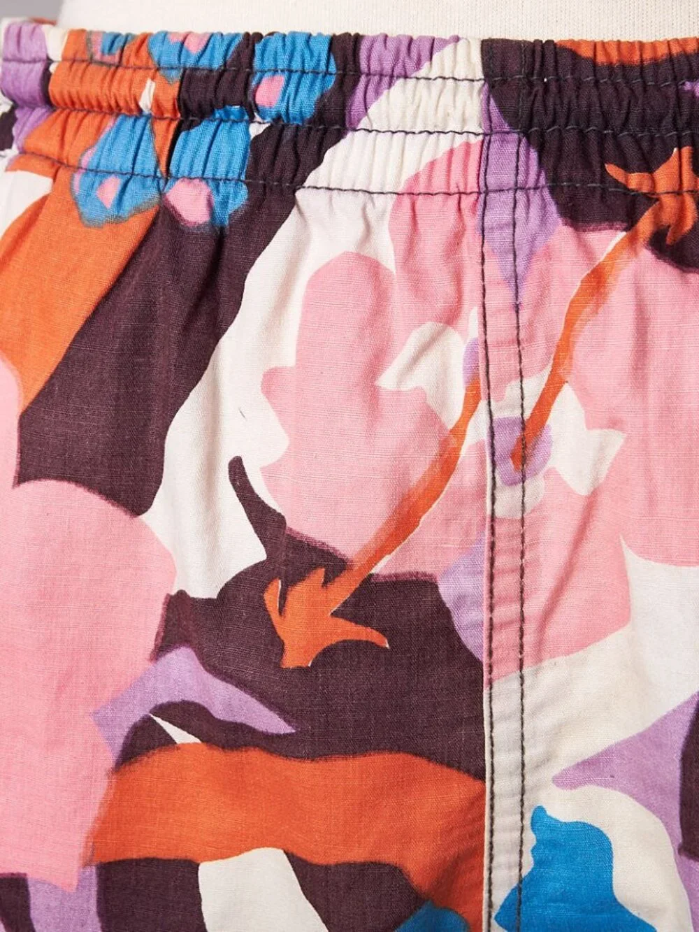1960s Pop Color Floral Men’s Swim Shorts